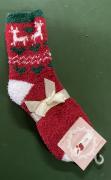 Socken mit Weihnachts Motiv